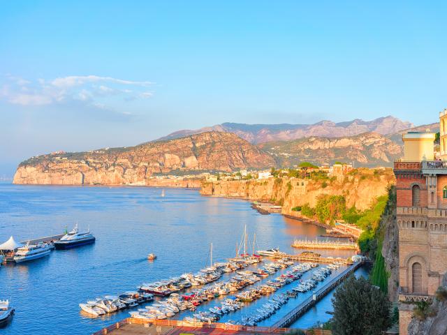 Private boat tour along Sorrento Coast